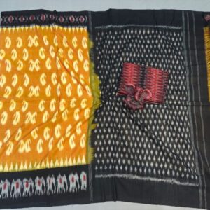 Pochampally Double Ikkat Mercerized Cotton Sarees -PRSM29008