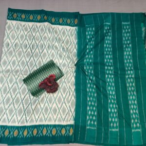 Pochampally Double Ikkat Mercerized Cotton Sarees -PRSM29008