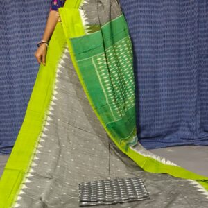 Pochampally Double Ikkat Mercerized Cotton Sarees -PRSM29080