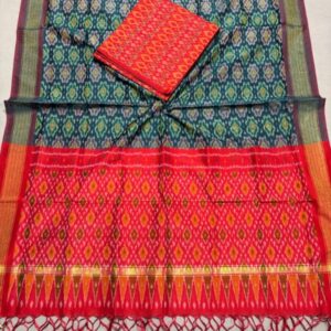 Pochampally Ikkat Sico Silk Suits, Pochampally Silk Cotton dress materials, Handloom Salwar suits
