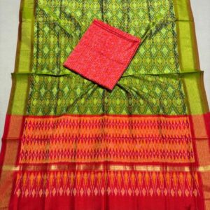 Pochampally Ikkat Sico Silk Suits, Pochampally Silk Cotton dress materials, Handloom Salwar suits