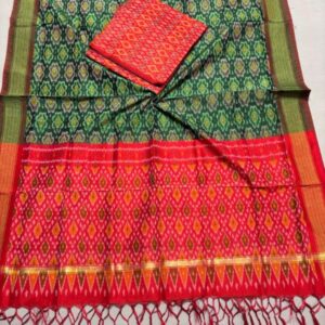 Pochampally Ikkat Sico Silk Suits, Pochampally Silk Cotton dress materials, Handloom Salwar suits