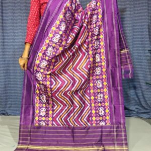 Pochampally Ikkat silk dupattas, ikkat handloom silk dupatta, ikkat pattu chuni, Pochampally Dupattas
