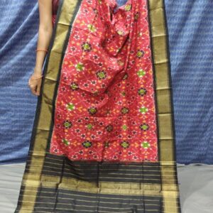 Pochampally Ikkat silk dupattas, ikkat handloom silk dupatta, ikkat pattu chuni, Pochampally Dupattas