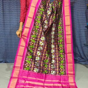 Pochampally Ikkat silk dupattas, ikkat handloom silk dupatta, ikkat pattu chuni, Pochampally Dupattas