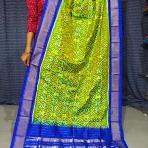 Pochampally Ikkat silk dupattas, ikkat handloom silk dupatta, ikkat pattu chuni, Pochampally Dupattas