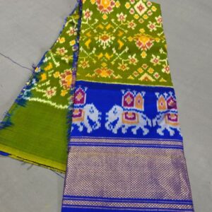 Pochampally Ikkat Silk Lehengas, Handloom Silk Lehengas, Ikkat Pavada, Silk Pavada free size, ikkat pattu lehengas