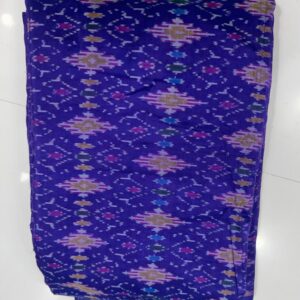 Ikkat Pochampally Lehengas - Handloom Silk Lehenga with blouse Unstitched - SRL750036