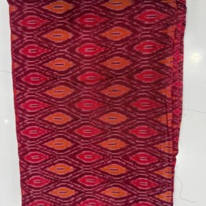 Ikkat Pochampally Lehengas - Handloom Silk Lehenga with blouse Unstitched - SRL750042