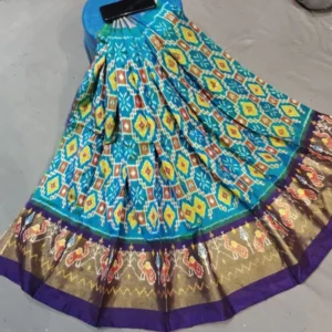 Pochampally Silk Lehenga MEDUIM SIZE with blouse -PRS45001