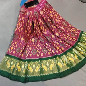 Ikkat Silk Lehengas - MEDUIM SIZE