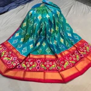 Pochampally Silk Lehenga MEDUIM SIZE with blouse -PRS450019
