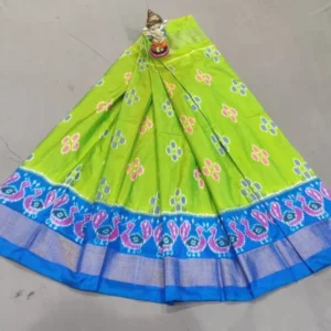 Pochampally Silk Lehenga MEDUIM SIZE with blouse -PRS45007