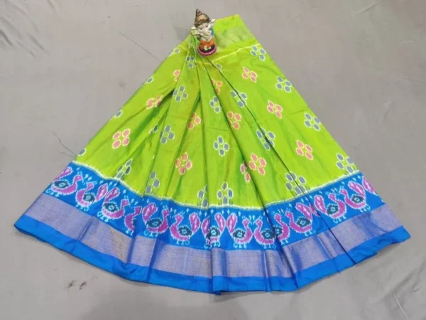 Pochampally Silk Lehenga MEDUIM SIZE with blouse -PRS45007