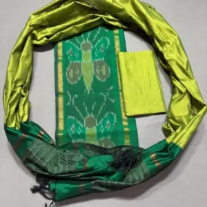 Pochampally silk mix dress materials wholesale price, Pochampally Ikkat Silk Dress materials, Ikkat Pattu dress materials