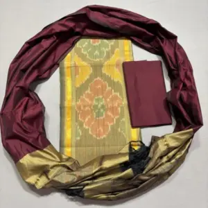 Pochampally silk mix dress materials wholesale price, Pochampally Ikkat Silk Dress materials, Ikkat Pattu dress materials
