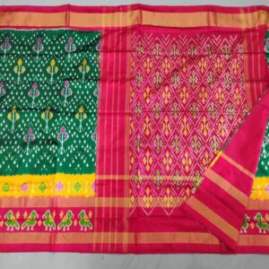 Pochampally Pattu Saree Multi Color Latest Design - ARH1001
