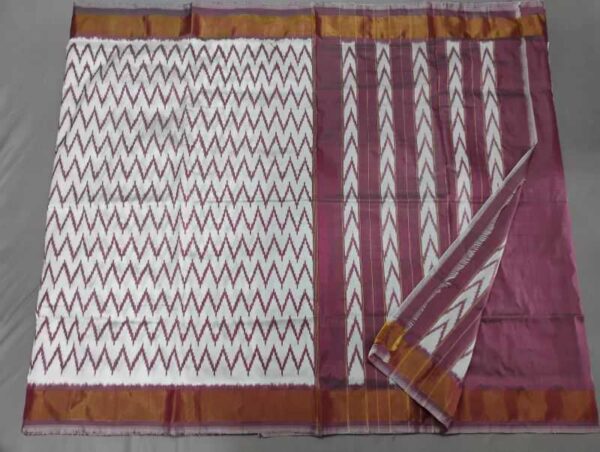Pochampally Pattu Saree Multi Color Latest Design - ARH10012