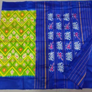 Pochampally Silk Sarees Multi Color Handloom Sarees -ARH10022