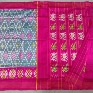 Pochampally Silk Sarees Multi Color Handloom Sarees -ARH10023