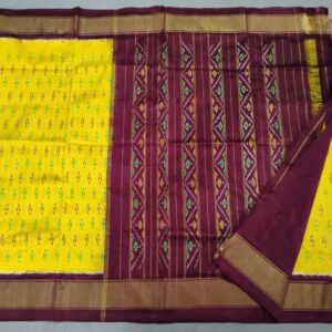 Pochampally Silk Sarees Multi Color Handloom Sarees -ARH10029