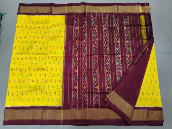 Pochampally Silk Sarees Multi Color Handloom Sarees -ARH10029