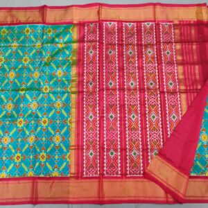 ikkat pochampally silk saree, double ikkat pochampally sarees, ikkat pattu sarees pochampally, pochampally ikkat sarees, Lightweight Ikat Silk Sarees for Summer, Multi-Color Ikat Silk Sarees Luxury Ikat Silk Sarees,
