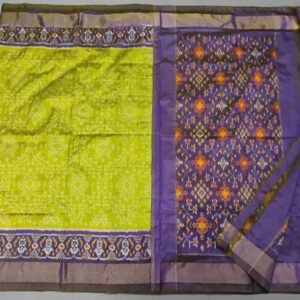 Pochampally Silk Sarees Multi Color Handloom Sarees -ARH10036