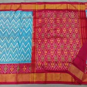 Pochampally Silk Sarees Multi Color Handloom Sarees -ARH10038