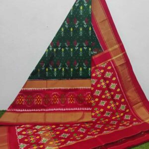 Pochampally Silk Sarees Multi Color Handloom Sarees -ARH10044