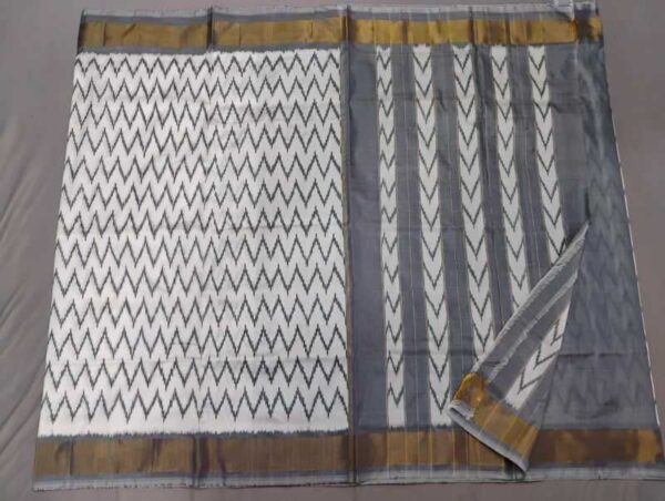 Pochampally Pattu Saree Multi Color Latest Design - ARH1009