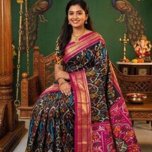 Pochampally Ikat Silk Sarees 15000 Silk Mark Certified, Silk Mark Certified Pochampally Sarees, Pochampally Pure Silk Sarees, Original Pochampally Ikat Silk Sarees, Handloom Pochampally Silk Sarees, Authentic Silk Mark Certified Sarees, Pure Silk Ikat Sarees, Buy Pochampally Silk Sarees Online, Designer Ikat Silk Sarees, Telangana Handloom Silk Sarees, Premium Pochampally Silk Sarees, Traditional Ikat Silk Sarees, Indian Handloom Silk Sarees, Certified Silk Sarees Online, Handwoven Pochampally Sarees