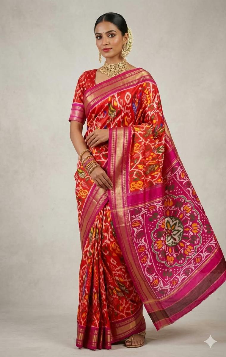 Pochampally Ikat Silk Sarees 15000 Silk Mark Certified, Silk Mark Certified Pochampally Sarees, Pochampally Pure Silk Sarees, Original Pochampally Ikat Silk Sarees, Handloom Pochampally Silk Sarees, Authentic Silk Mark Certified Sarees, Pure Silk Ikat Sarees, Buy Pochampally Silk Sarees Online, Designer Ikat Silk Sarees, Telangana Handloom Silk Sarees, Premium Pochampally Silk Sarees, Traditional Ikat Silk Sarees, Indian Handloom Silk Sarees, Certified Silk Sarees Online, Handwoven Pochampally Sarees