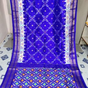 Pochampally Ikkat Silk Saree With Blouse -DLS130015