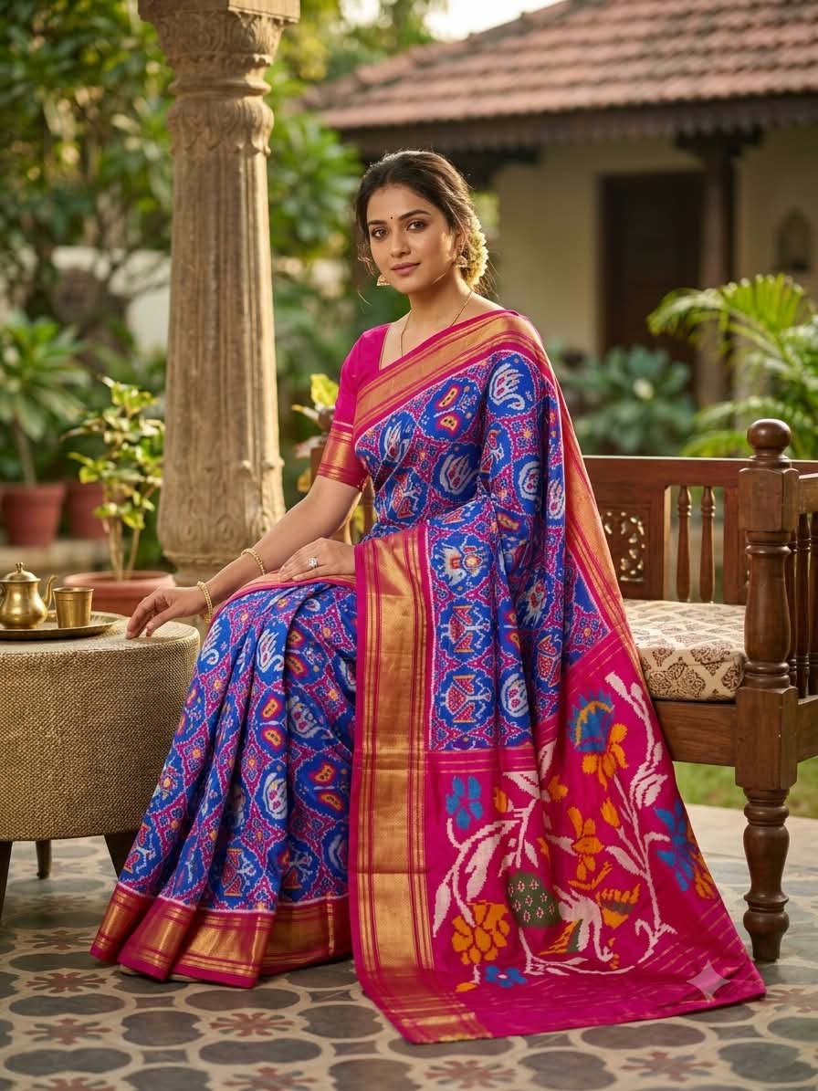Pochampally Ikat Silk Sarees 15000 Silk Mark Certified, Silk Mark Certified Pochampally Sarees, Pochampally Pure Silk Sarees, Original Pochampally Ikat Silk Sarees, Handloom Pochampally Silk Sarees, Authentic Silk Mark Certified Sarees, Pure Silk Ikat Sarees, Buy Pochampally Silk Sarees Online, Designer Ikat Silk Sarees, Telangana Handloom Silk Sarees, Premium Pochampally Silk Sarees, Traditional Ikat Silk Sarees, Indian Handloom Silk Sarees, Certified Silk Sarees Online, Handwoven Pochampally Sarees