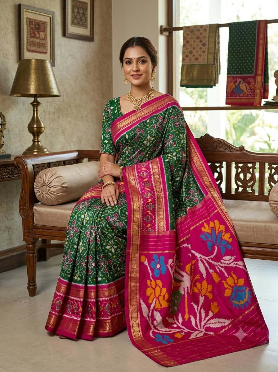 Pochampally Ikat Silk Sarees 15000 Silk Mark Certified, Silk Mark Certified Pochampally Sarees, Pochampally Pure Silk Sarees, Original Pochampally Ikat Silk Sarees, Handloom Pochampally Silk Sarees, Authentic Silk Mark Certified Sarees, Pure Silk Ikat Sarees, Buy Pochampally Silk Sarees Online, Designer Ikat Silk Sarees, Telangana Handloom Silk Sarees, Premium Pochampally Silk Sarees, Traditional Ikat Silk Sarees, Indian Handloom Silk Sarees, Certified Silk Sarees Online, Handwoven Pochampally Sarees