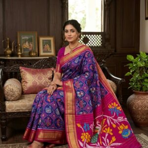 Pochampally Ikat Silk Sarees 15000 Silk Mark Certified, Silk Mark Certified Pochampally Sarees, Pochampally Pure Silk Sarees, Original Pochampally Ikat Silk Sarees, Handloom Pochampally Silk Sarees, Authentic Silk Mark Certified Sarees, Pure Silk Ikat Sarees, Buy Pochampally Silk Sarees Online, Designer Ikat Silk Sarees, Telangana Handloom Silk Sarees, Premium Pochampally Silk Sarees, Traditional Ikat Silk Sarees, Indian Handloom Silk Sarees, Certified Silk Sarees Online, Handwoven Pochampally Sarees