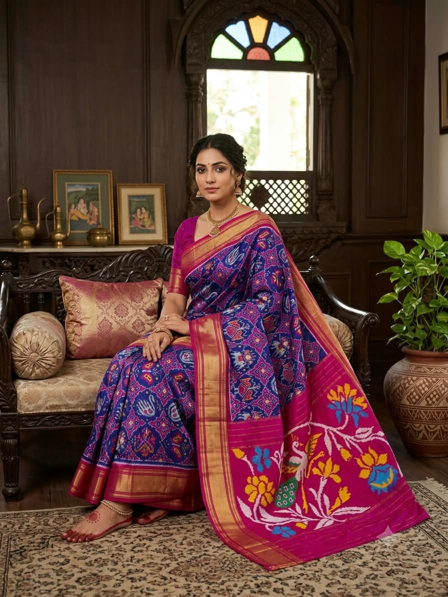 Pochampally Ikat Silk Sarees 15000 Silk Mark Certified, Silk Mark Certified Pochampally Sarees, Pochampally Pure Silk Sarees, Original Pochampally Ikat Silk Sarees, Handloom Pochampally Silk Sarees, Authentic Silk Mark Certified Sarees, Pure Silk Ikat Sarees, Buy Pochampally Silk Sarees Online, Designer Ikat Silk Sarees, Telangana Handloom Silk Sarees, Premium Pochampally Silk Sarees, Traditional Ikat Silk Sarees, Indian Handloom Silk Sarees, Certified Silk Sarees Online, Handwoven Pochampally Sarees