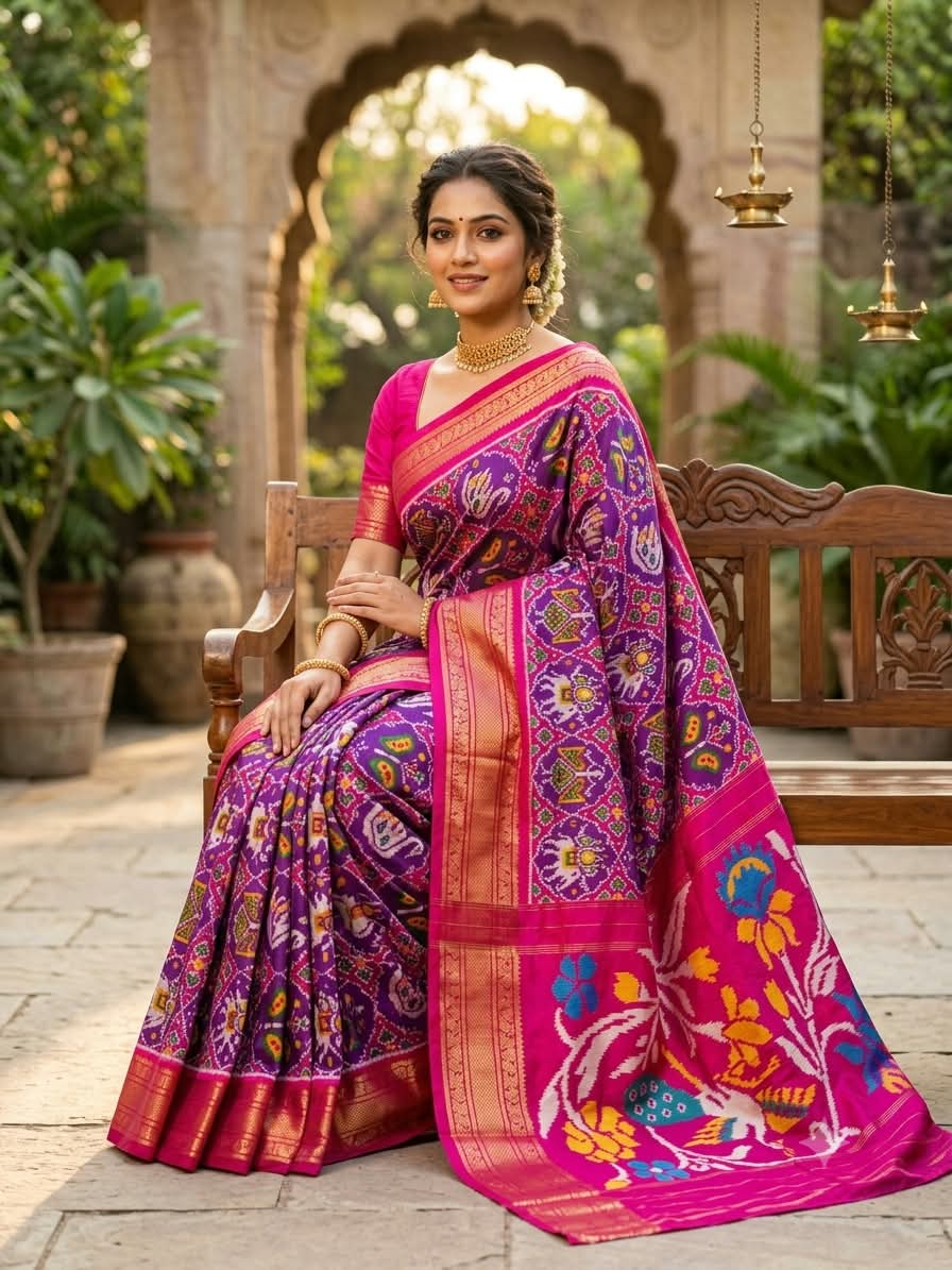 Pochampally Ikat Silk Sarees 15000 Silk Mark Certified, Silk Mark Certified Pochampally Sarees, Pochampally Pure Silk Sarees, Original Pochampally Ikat Silk Sarees, Handloom Pochampally Silk Sarees, Authentic Silk Mark Certified Sarees, Pure Silk Ikat Sarees, Buy Pochampally Silk Sarees Online, Designer Ikat Silk Sarees, Telangana Handloom Silk Sarees, Premium Pochampally Silk Sarees, Traditional Ikat Silk Sarees, Indian Handloom Silk Sarees, Certified Silk Sarees Online, Handwoven Pochampally Sarees