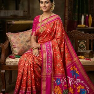 Pochampally Ikat Silk Sarees 15000 Silk Mark Certified, Silk Mark Certified Pochampally Sarees, Pochampally Pure Silk Sarees, Original Pochampally Ikat Silk Sarees, Handloom Pochampally Silk Sarees, Authentic Silk Mark Certified Sarees, Pure Silk Ikat Sarees, Buy Pochampally Silk Sarees Online, Designer Ikat Silk Sarees, Telangana Handloom Silk Sarees, Premium Pochampally Silk Sarees, Traditional Ikat Silk Sarees, Indian Handloom Silk Sarees, Certified Silk Sarees Online, Handwoven Pochampally Sarees