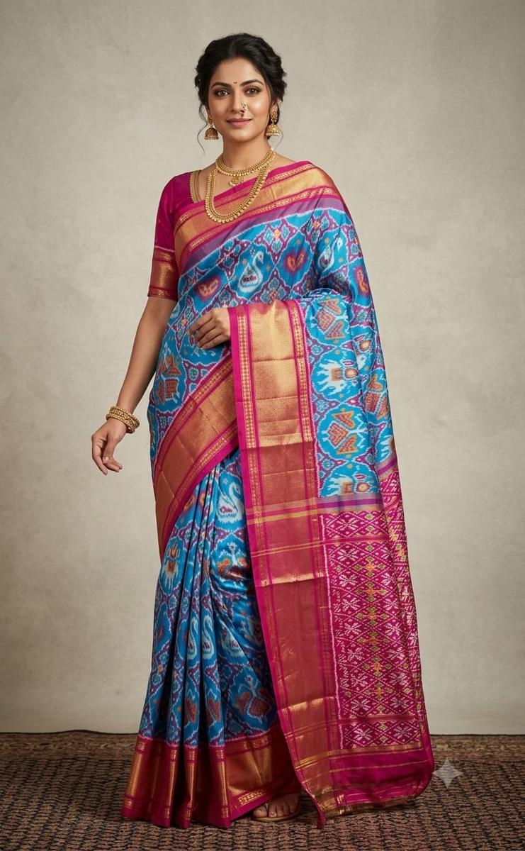 Pochampally Ikat Silk Sarees 15000 Silk Mark Certified, Silk Mark Certified Pochampally Sarees, Pochampally Pure Silk Sarees, Original Pochampally Ikat Silk Sarees, Handloom Pochampally Silk Sarees, Authentic Silk Mark Certified Sarees, Pure Silk Ikat Sarees, Buy Pochampally Silk Sarees Online, Designer Ikat Silk Sarees, Telangana Handloom Silk Sarees, Premium Pochampally Silk Sarees, Traditional Ikat Silk Sarees, Indian Handloom Silk Sarees, Certified Silk Sarees Online, Handwoven Pochampally Sarees