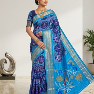 Pochampally Ikat Silk Sarees 15000 Silk Mark Certified, Silk Mark Certified Pochampally Sarees, Pochampally Pure Silk Sarees, Original Pochampally Ikat Silk Sarees, Handloom Pochampally Silk Sarees, Authentic Silk Mark Certified Sarees, Pure Silk Ikat Sarees, Buy Pochampally Silk Sarees Online, Designer Ikat Silk Sarees, Telangana Handloom Silk Sarees, Premium Pochampally Silk Sarees, Traditional Ikat Silk Sarees, Indian Handloom Silk Sarees, Certified Silk Sarees Online, Handwoven Pochampally Sarees