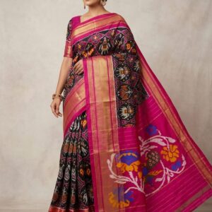 Pochampally Ikat Silk Sarees 15000 Silk Mark Certified, Silk Mark Certified Pochampally Sarees, Pochampally Pure Silk Sarees, Original Pochampally Ikat Silk Sarees, Handloom Pochampally Silk Sarees, Authentic Silk Mark Certified Sarees, Pure Silk Ikat Sarees, Buy Pochampally Silk Sarees Online, Designer Ikat Silk Sarees, Telangana Handloom Silk Sarees, Premium Pochampally Silk Sarees, Traditional Ikat Silk Sarees, Indian Handloom Silk Sarees, Certified Silk Sarees Online, Handwoven Pochampally Sarees
