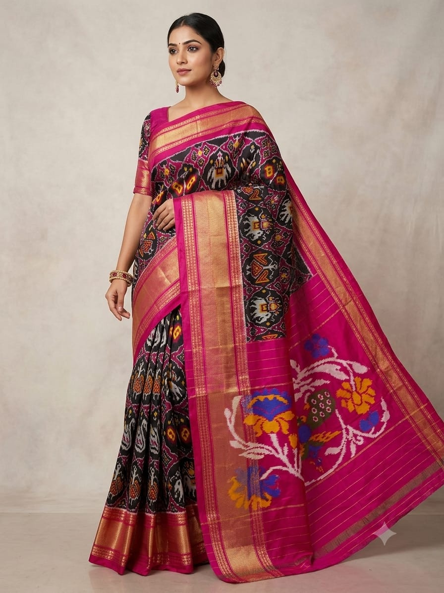 Pochampally Ikat Silk Sarees 15000 Silk Mark Certified, Silk Mark Certified Pochampally Sarees, Pochampally Pure Silk Sarees, Original Pochampally Ikat Silk Sarees, Handloom Pochampally Silk Sarees, Authentic Silk Mark Certified Sarees, Pure Silk Ikat Sarees, Buy Pochampally Silk Sarees Online, Designer Ikat Silk Sarees, Telangana Handloom Silk Sarees, Premium Pochampally Silk Sarees, Traditional Ikat Silk Sarees, Indian Handloom Silk Sarees, Certified Silk Sarees Online, Handwoven Pochampally Sarees
