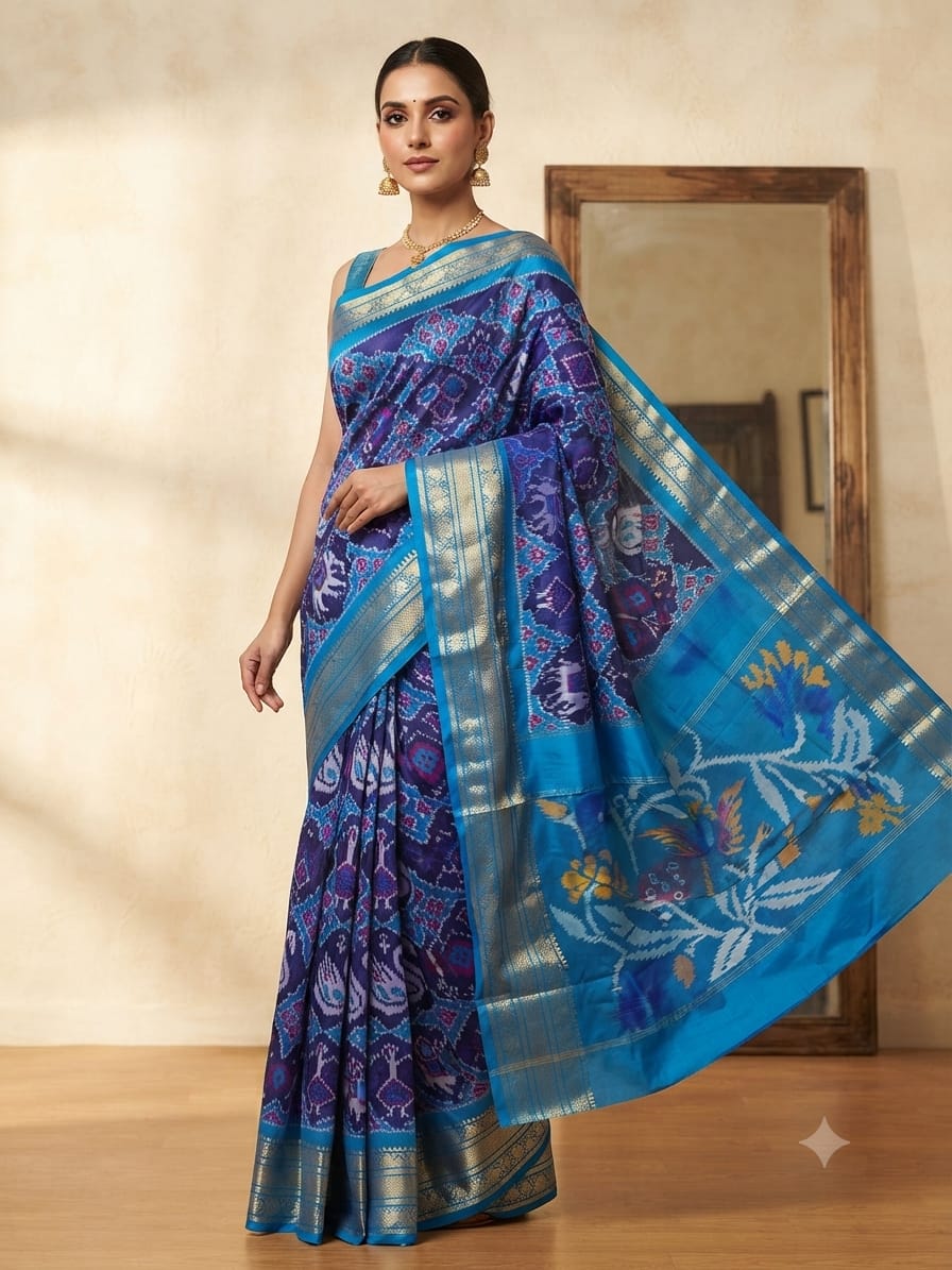 Pochampally Ikat Silk Sarees 15000 Silk Mark Certified, Silk Mark Certified Pochampally Sarees, Pochampally Pure Silk Sarees, Original Pochampally Ikat Silk Sarees, Handloom Pochampally Silk Sarees, Authentic Silk Mark Certified Sarees, Pure Silk Ikat Sarees, Buy Pochampally Silk Sarees Online, Designer Ikat Silk Sarees, Telangana Handloom Silk Sarees, Premium Pochampally Silk Sarees, Traditional Ikat Silk Sarees, Indian Handloom Silk Sarees, Certified Silk Sarees Online, Handwoven Pochampally Sarees