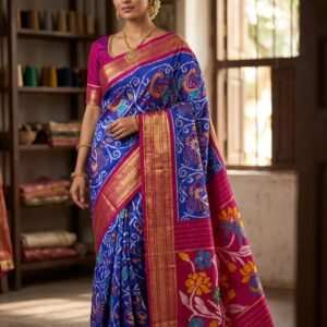 Pochampally Ikat Silk Sarees 15000 Silk Mark Certified, Silk Mark Certified Pochampally Sarees, Pochampally Pure Silk Sarees, Original Pochampally Ikat Silk Sarees, Handloom Pochampally Silk Sarees, Authentic Silk Mark Certified Sarees, Pure Silk Ikat Sarees, Buy Pochampally Silk Sarees Online, Designer Ikat Silk Sarees, Telangana Handloom Silk Sarees, Premium Pochampally Silk Sarees, Traditional Ikat Silk Sarees, Indian Handloom Silk Sarees, Certified Silk Sarees Online, Handwoven Pochampally Sarees