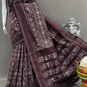 Pochampally silk sarees with blouse, double ikkat handloom silk sarees, silk mark certified sarees premium