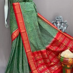Pochampally silk sarees with blouse, double ikkat handloom silk sarees, silk mark certified sarees premium