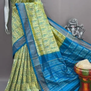 Pochampally silk sarees with blouse, double ikkat handloom silk sarees, silk mark certified sarees premium