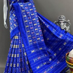 Pochampally Silk Sarees With Blouse Silk Mark - PABS120024